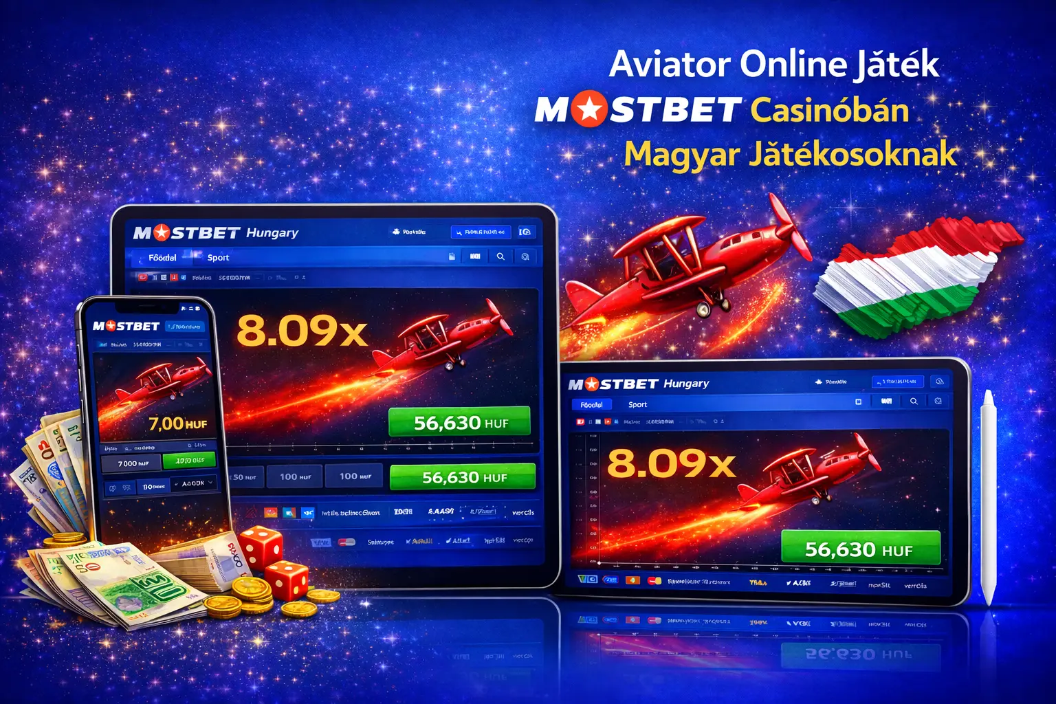 Mostbet Aviator online kaszinó játék magyar játékosoknak