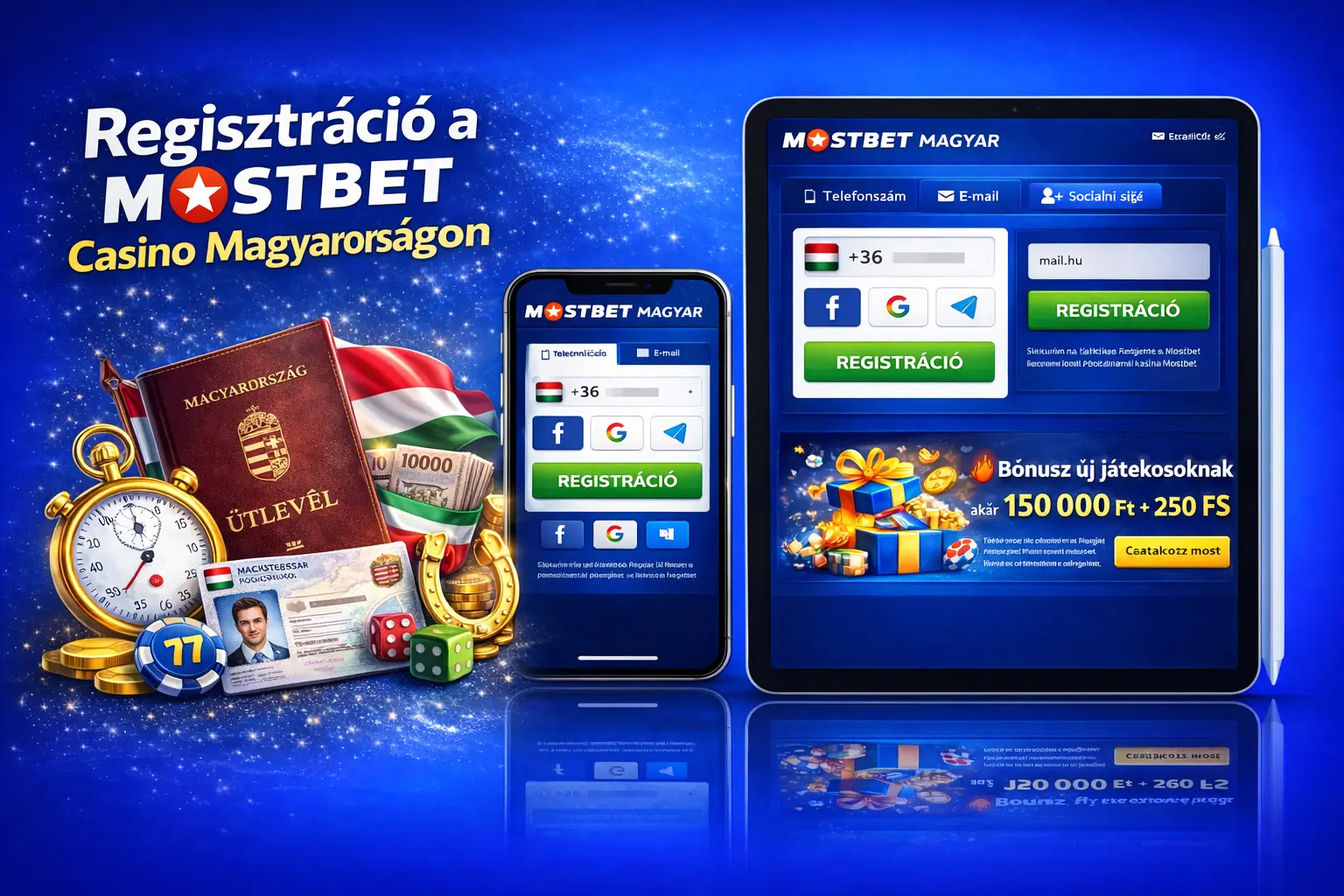 Mostbet Casino regisztráció Magyarország játékosainak