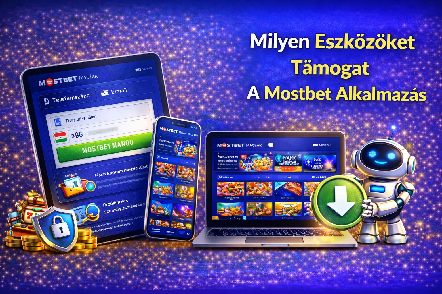 Milyen eszközöket támogat a Mostbet alkalmazás Magyarországon