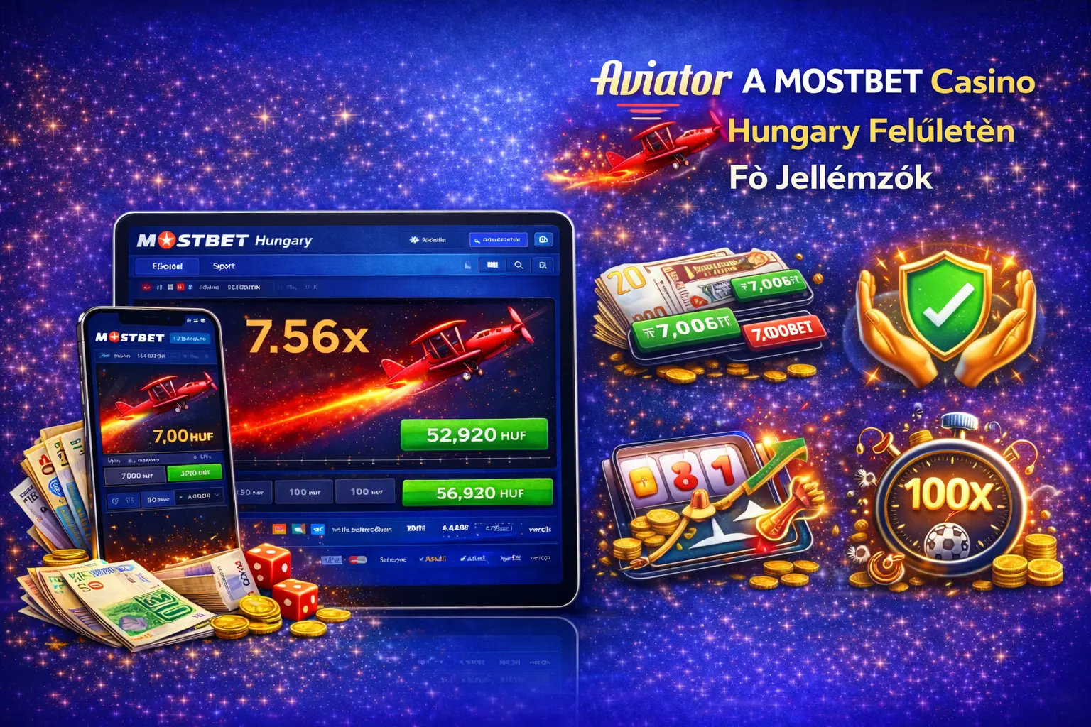 Mostbet Aviator játék tulajdonságok Hungary felhasználóknak