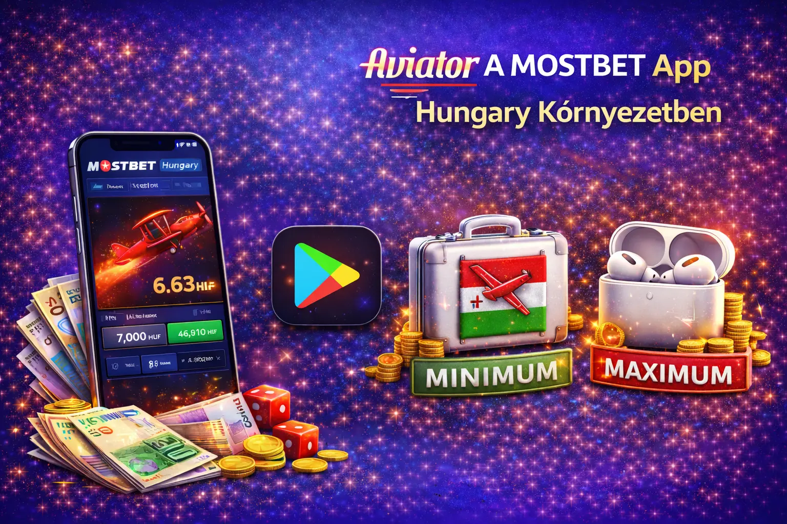 Aviator játék a Mostbet mobilalkalmazásban Magyarországon